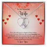 Alluring Beauty Necklace (Yellow & White Gold Variants) To My Beautiful Wife